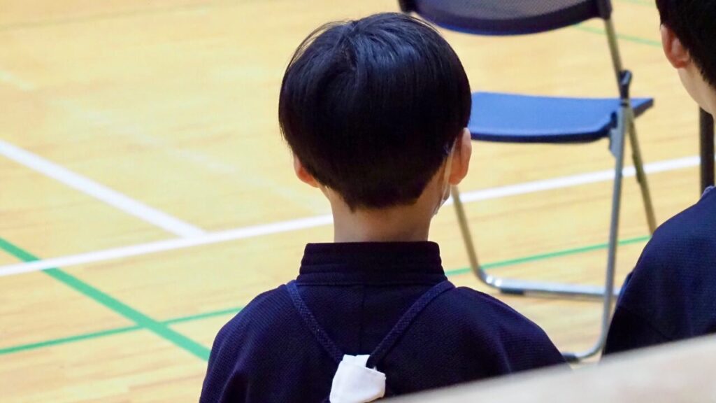 私の息子（中学生で剣道部）